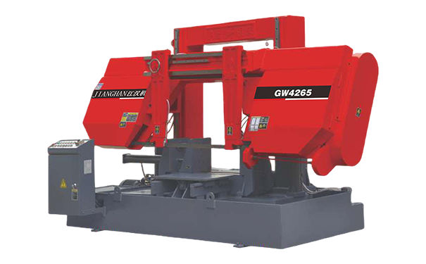 赫山GW4265双柱龙门卧式带锯床
