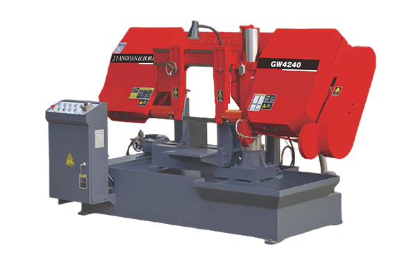 赫山GW4240双柱卧式带锯床